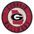Georgia Bulldogs Sign Wood 12 Inch Round State Design Z157-7846020157