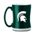 Michigan State Spartans Coffee Mug 14oz Sculpted Relief Team Color Z157-629333630
