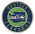 Seattle Seahawks Sign Wood 12 Inch Round State Design Z157-7846020230
