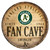Oakland Athletics Sign Wood 14 Inch Round Barrel Top Design - Special Order Z157-9416628626