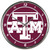 Texas A&M Aggies Round Chrome Wall Clock Z157-1094328000