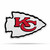 Kansas City Chiefs Pennant Shape Cut Logo Design Z157-6734579137