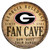 Georgia Bulldogs Sign Wood 14 Inch Round Barrel Top Design Z157-9416628207