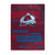 Colorado Avalanche Blanket 60x80 Raschel Digitize Design Z157-9060433361