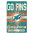 Miami Dolphins Sign 11x17 Wood Slogan Design Z157-3208561888