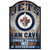 Winnipeg Jets Sign 11x17 Wood Fan Cave Design - Special Order Z157-3208535915