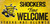Wichita State Shockers Sign Wood 12x6 Fans Welcome Design - Special Order Z157-7846014586