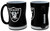 Las Vegas Raiders Coffee Mug 14oz Sculpted Relief Team Color Z157-629301243