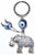 Elephant Evil Eye keychain H558-JK002
