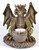 6 3/4" Dragon burner/ tea lite H558-IB3342