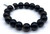 12mm Obsidian, Golsheen bracelet H558-JB12418