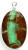 Chrysoprase pendant H558-KP0151
