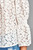 Women's 3/4 Three Quarter Long Sleeve Off Shoulder Floral Lace Top T396-MM3143-WHT-S Women's 3/4 Three Quarter Long Sleeve Off Shoulder Floral Lace Top T396-MM3143-WHT-S