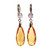 Color: CORAL ORANGE - Ear Candy Drop Earrings K290-50685845995793