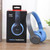 P47 Wireless Headsets On-Ear Stereo Earphones Longer Playtime USB Charging For Smart Phone Computer K484-PEL_0QBVG1EO