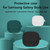 Silicone Earphone Protective Case Wireless Bluetooth Headset Anti-fall Cover With Buckle Compatible K484-PEL_0LWJNUWN