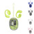R22 Open Ear Headphones Wireless Air Conduction Sport Earphones With Transparent Charging Case Hang K484-PEL_0RBKUORT