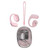 R22 Open Ear Headphones Wireless Air Conduction Sport Earphones With Transparent Charging Case Hang K484-PEL_0RBKUORT