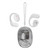 R22 Open Ear Headphones Wireless Air Conduction Sport Earphones With Transparent Charging Case Hang K484-PEL_0RBKUORT