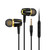 Luminous Subwoofer In-ear Headphones 3.5mm Jack Noise Cancelling Sport Earbuds with Microphone K484-PEL_0N5BQFUV