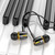 Luminous Subwoofer In-ear Headphones 3.5mm Jack Noise Cancelling Sport Earbuds with Microphone K484-PEL_0N5BQFUV