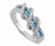 Color: LIGHT BLUE,Size: 5 - Prosper Rings In Various Colors And Combinations K290-47681767047441