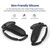 2 PCs Protection Grip Cover Anti-Throw Handle Protective Sleeve With Hand Strap Compatible For Meta K484-PEL_0QV57MLZ