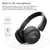 T450BT Wireless Bluetooth Headphones Foldable In-ear Bass Headset with Mic Noise Cancelling Black K484-PEL_0LQKLK3M