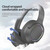 P2963 Wireless Headset Lighting Noise Reduction Over-Ear Stereo Earphones For Computer Game Office  K484-PEL_0R9DURBE