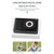 40MP Kids Digital Camera Video Recorder 1080P Ips 2.4 Inch Screen Silver with Stand K484-PEL_0R9I5ZJR