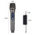 US Wireless Microphone Kit with Rechargeable Lithium Battery Receiver for Karaoke Party W68 1 to 2 K484-PEL_0OTHBVUB_US