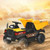 12V Battery Kids Ride On Dump Truck with Electric Bucket and Dump Bed-Yellow - Color: Yellow D681-TY327741YW