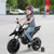 Aprilia Licensed Kids Ride On Motorcycle with 2 Training Wheels-Navy - Color: Navy D681-TQ10143US-NY