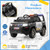 12V Kids Ride on Police Car with Remote and Siren Flashing Lights-Black - Color: Black D681-TQ10295US-DK