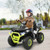 12 V Kids Electric 4-Wheeler ATV Quad with MP3 and LED Lights-White - Color: White D681-TY327802WH+