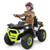 12 V Kids Electric 4-Wheeler ATV Quad with MP3 and LED Lights-White - Color: White D681-TY327802WH+