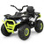 12 V Kids Electric 4-Wheeler ATV Quad with MP3 and LED Lights-White - Color: White D681-TY327802WH+