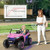 12V 2-Seater Kids Ride on UTV with Slow Start Function Music-Pink - Color: Pink D681-TQ10099US-PI