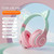 Wireless Bluetooth Headphone Gradient Color Luminous Cat Ears Gaming Headset Lovely Christmas Gifts K484-FQZCO_5BWKS5JN
