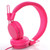 US Kids Wired Ear Headphones Stylish Headband Earphones for iPad Tablet  purple K484-PEL_021S0KJG_US