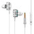 Dual Drivers Wired Headset Quad-core Dynamic Hi-fi Headphones with Mic Speaker for Huawei Xiaomi Wh K484-PEL_0M8YWNZ1