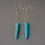 Tribal Spirit Turquoise Gold Plated Earrings F369-454327832