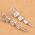Kayli Chandelier Earrings With Slender Crystal Baguettes F369-452353851427