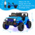 12V Kids Ride-on Jeep Car with 2.4 G Remote Control-Blue - Color: Blue D681-TY328019NY