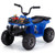 6V Kids Ride On Electric ATV with LED Headlights and MP3 Player-Blue - Color: Blue D681-TQ10238US-NY