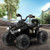 12V Kids Ride On ATV 4 Wheeler with MP3 and Headlights-Black - Color: Black D681-TQ10077US-DK