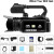 Bundle: Bundle1, Color: black, Ships From: CHINA - Top 4.0"Touch Screen Digital Video Camera YouTub F640-12000044830055446