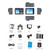 Action Camera 5K 30FPS 48MP WiFi Waterproof 30M Underwater Camera 2 Inch 1080P HD Touch Screen Spor K484-PEL_0QLBRE48