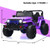 12V Kids Ride-on Jeep Car with 2.4 G Remote Control-Purple - Color: Purple D681-TY328019ZS