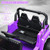 12V Kids Ride-on Jeep Car with 2.4 G Remote Control-Purple - Color: Purple D681-TY328019ZS